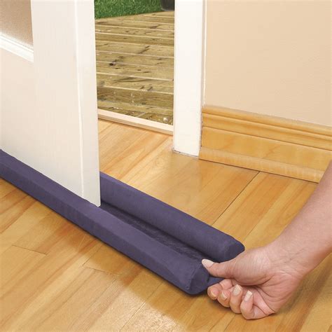 This item TWIN DRAFT GUARD Doggie Draft Stopper for Doors and Windows. . Twin door draft stopper